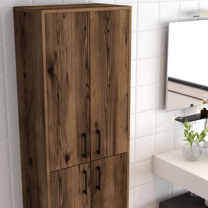 Hanah Home Berlin A - Walnut Armario Multiusos